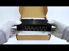 Intel Pentium 4405U 6LAN RJ45 Software Router DDR4 Dengan Dual Screen Display