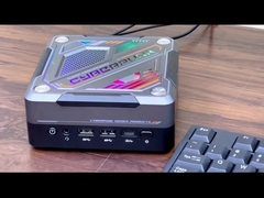 Mini PC Gaming AMD Ryzen R7-7840HS Dual LAN DDR5 64GB Dengan Lampu