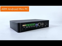 Dual LAN 4COM ARM RK3568 PC Industri DDR4 8G EMMC 16G Android 11 Embedded Mini PC