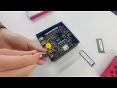 AMD Ryzen 5 4500u Mini PC Dengan Dual Ethernet Dual Channel DDR4 Untuk Gaming