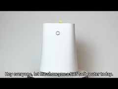 AMD Athlon 300U 3050E 4 LAN NAS Firewall Mini PC Dengan DDR4 64G Dan Fan Untuk Router