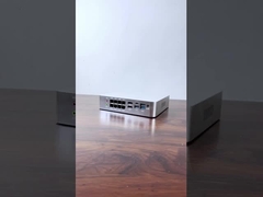 Intel Core i7-8705G Dengan 8 LAN 2 HDMI 1 DC DDR4 64GB RAM Industrial Mini PC