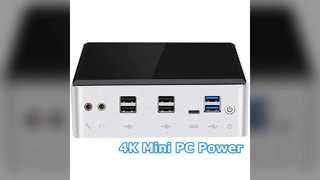 Pembangkit Tenaga SSD Intel Core Mini PC 4K NVMe