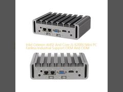PC Mini Tanpa Kipas: Celeron J6412 i5-6200U OEM ODM