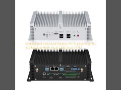 PC Industri Tanpa Kipas 3G 4G Dual LAN Dual COM