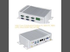Intel i3 Industri Tanpa Kipas PC 6COM GPIO