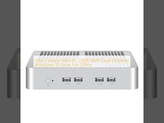 Mini PC J1900 Pembangkit Listrik Kantor Ethernet Ganda
