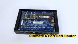 PC Mini Dengan Prosesor Intel Pentium 4415U 6 Port LAN Gigabit Intel I225