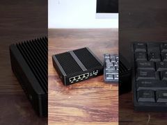 PC Mini Prosesor Intel Celeron N5105 DDR4 4 Intel I225AT Gigabit LAN Komputasi Router Lembut