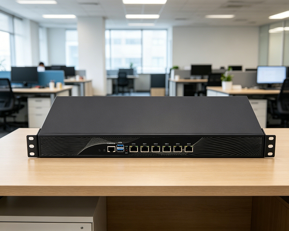 Blog perusahaan terbaru tentang Instabilitas Jaringan Kantor Kecil Drive Upgrade ke 6 Port 2.5G X86 Router Appliance