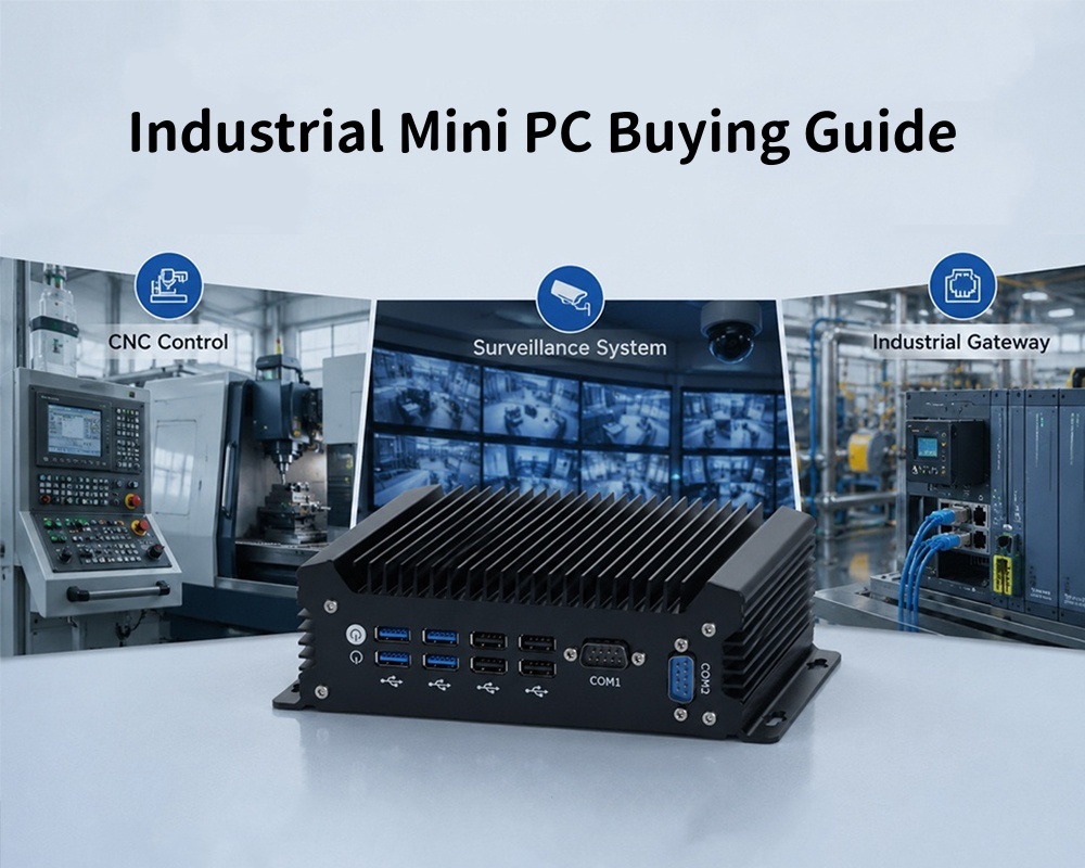 Blog perusahaan terbaru tentang 2026 Industrial Mini PC Buying Guide Core Spec Analysis Model Side By Side Comparison