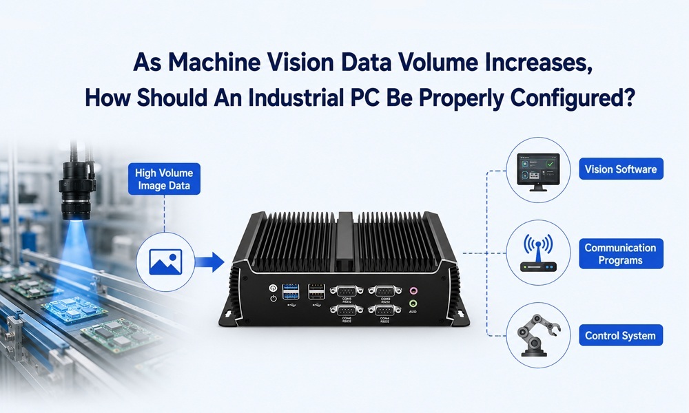 Blog perusahaan terbaru tentang Seiring Volume Data Machine Vision Meningkat, Bagaimana PC Industri Harus Dikonfigurasi dengan Benar?