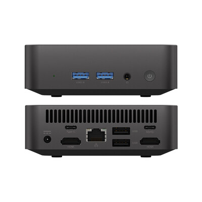 membeli PC Mini Intel N100 DDR4 16GB Single LAN Dual HD-MI untuk Kantor Rumah pembuatan online