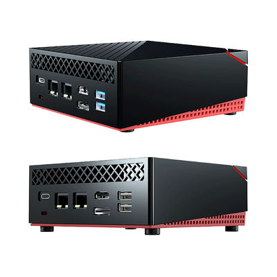 Beli AMD Ryzen 5 4500u Mini PC Dengan Dual Ethernet Dual Channel DDR4 Untuk Gaming online manufacture