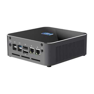 Beli Intel Core Iris Xe Graphics DDR5 64G Mini PC Dengan Dual LAN Dan Fan Ubuntu Desktop online manufacture