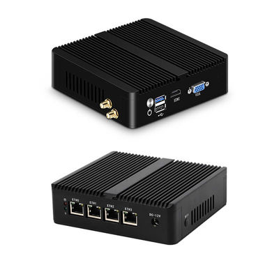 Beli Fanless Firewall Mini PC Router Dengan Celeron N2830 DDR3 8GB RAM Aluminium Chassis pembuatan online