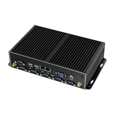 Beli PC Industri DDR4 32GB Intel Core i7 10510U Dual LAN SATA SSD Mini PC WiFi pembuatan online