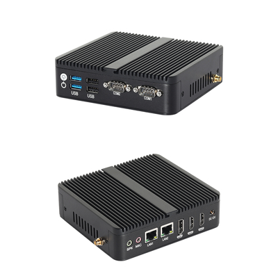 Beli Intel Celeron N150 Dengan Dual Ethernet Dual COM DDR4 16GB RAM PC Industri online manufacture