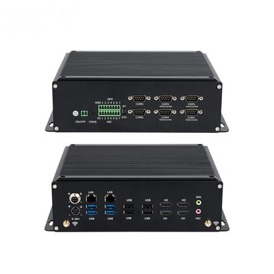 Beli Intel I7 8705G Processor With 4 USB2.0 4USB3.0 6 and 4 HDMI Industrial Mini PC online manufacture