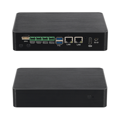 Beli ARM RK3567 Dual Ethernet 4 COMs DDR4 4GB dan 32G RAM Industrial Mini PC online manufacture