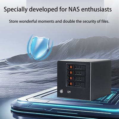 Beli NAS Server N100 dengan 3-Netwoek 6-Bay Host Network Attached Storage Enclosure online manufacture