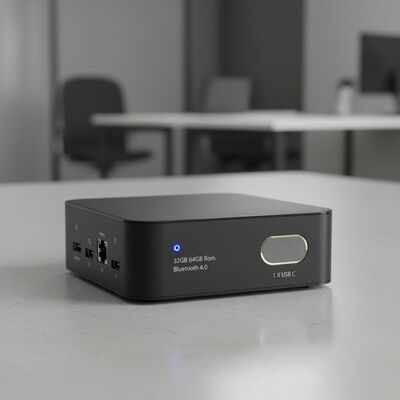 Beli Mini PC 32GB 64GB Rom Menampilkan Bluetooth 4.0 dan 1 Port USB C untuk Konektivitas Mulus pembuatan online