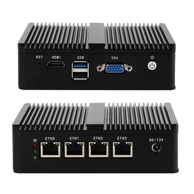 membeli DDR3 8GB Firewall Mini PC Router Dengan Intel Celeron N2830 Fanless Cooling Method pembuatan online