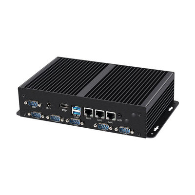 Komputer Industri Mini Tanpa Kipas Intel Core Series Processor 1115G4 3LAN 6COM DDR4 RAM