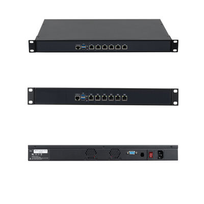 Intel Celeron J4125 J1900 1U 2U 3U Server 6 LAN DDR4 8G RAM Server Dengan Konsol