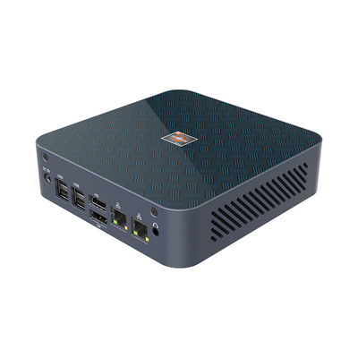 AMD Ryzen 9 5900HX Mini PC 2 LAN DDR4 Mini Game PC Dengan Large Flow Fan