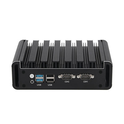 Intel N100 Industrial Mini PC Dual LAN Dual COM DDR4 16G RAM Untuk Industri