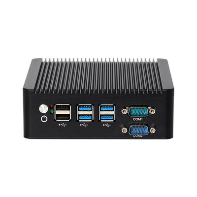 Intel N5100 DDR4 16G Industrial Mini PC Linux Dual LAN 4COM Untuk KIOSK Digital Signage