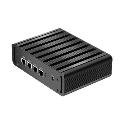 N100 Firewall Router Mini PC Dengan Empat 2.5Gbps LAN HDMI Dan DP Untuk Rumah Kantor