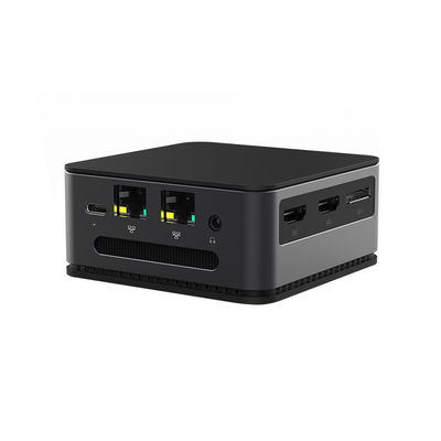 Intel Alder Lake N95 Intel Mini PC LPDDR5 12GB RAM Dengan Dual LAN Dan 4K HD Untuk Kantor