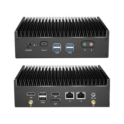 DDR4 Mini Computer Dual LAN Dual HDMI Intel Generasi ke-12 Core i3 i5 i7 Mini PC