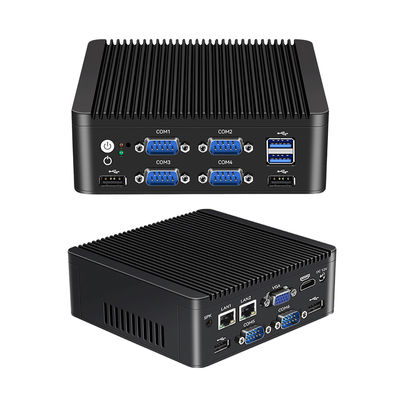Intel Celeron J4125 Pentium N5000 Mini PC Dengan DDR4 RAM Dan MSATA SSD Windows Linux