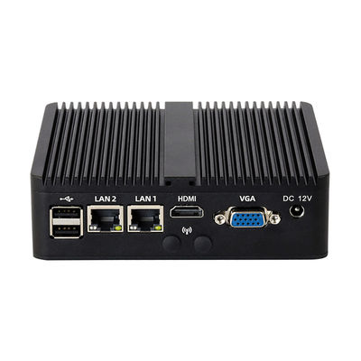 Intel Celeron J6412 Industrial Mini PC 4 Core 4 Thread Dengan Dual LAN Dual COM