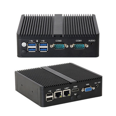 Intel Celeron Series Processor Custom Mini PC Dengan Dual COM Dan HDMI Untuk Industri