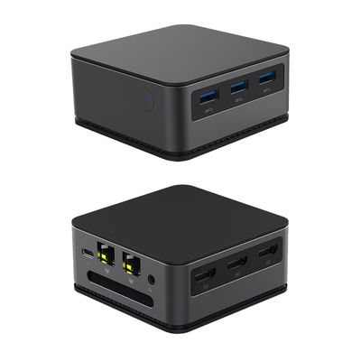 Intel Alder Lake N95 4 Core 4 Thread Mini PC Dengan LPDDR5 12G 2 Ethernet Dan WiFi