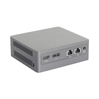 Intel N100 Processor Dual LAN Mini PC Dengan Empat USB DDR4 46GB RAM Untuk Rumah Kantor