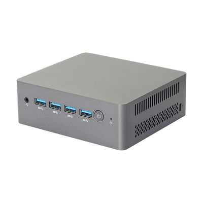 Celeron N5095 Plastik Intel Mini PC Dengan Dual LAN DDR4 16G Dual Band WiFi Dan Fan