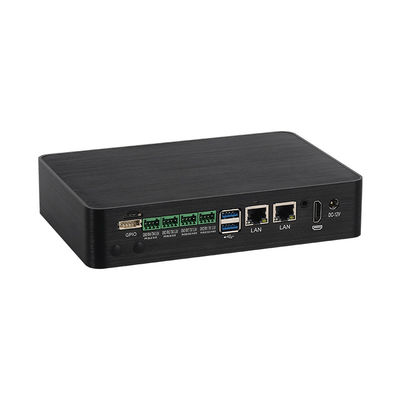 Dual LAN 4COM ARM RK3568 PC Industri DDR4 8G EMMC 16G Android 11 Embedded Mini PC
