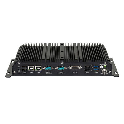 Intel Core Series Dual Ethernet Dual COM Mini PC Industrial Tanpa Fan Dengan DDR4 32G