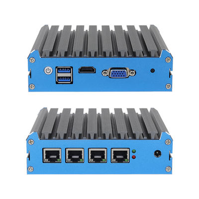 Intel Celeron Series Firewall Mini PC Dengan Empat RJ45 2.5G Ethernet Linux