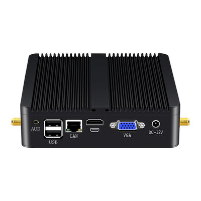 Intel Celeron N2830 Mini PC Tanpa Fan Dengan Silgle LAN Dan 8USB Untuk Kantor Rumah