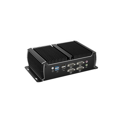 4 inti 8 benang PC mini tanpa kipas Intel Core I7 1195G7 Dengan Dual LAN 6COM DDR4