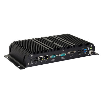 Dual LAN Dual COM PC tanpa kipas dengan DDR4 32G Intel Celeron J4125 J6412 Mini PC