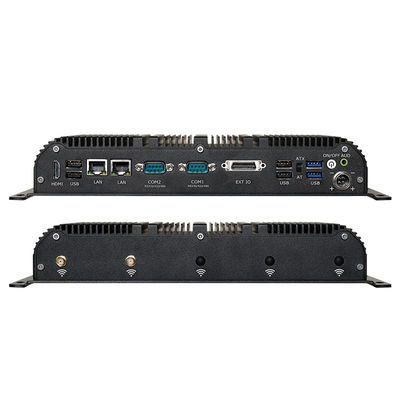 Intel Core I5 1155G7 4 core 8 thread PC industri tanpa kipas dengan 6COM WiFi dan GPIO