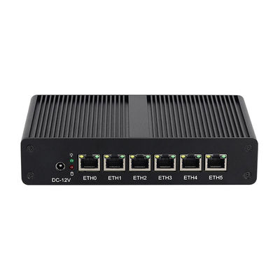 Intel Pentium 4405U 6LAN RJ45 Software Router DDR4 Dengan Dual Screen Display