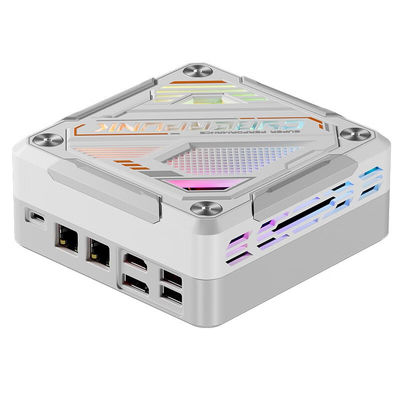 Dual 2.5G Ethernet AMD Gaming Computer Dengan M2 SSD Dan WiFi Mendukung 4K HD Display